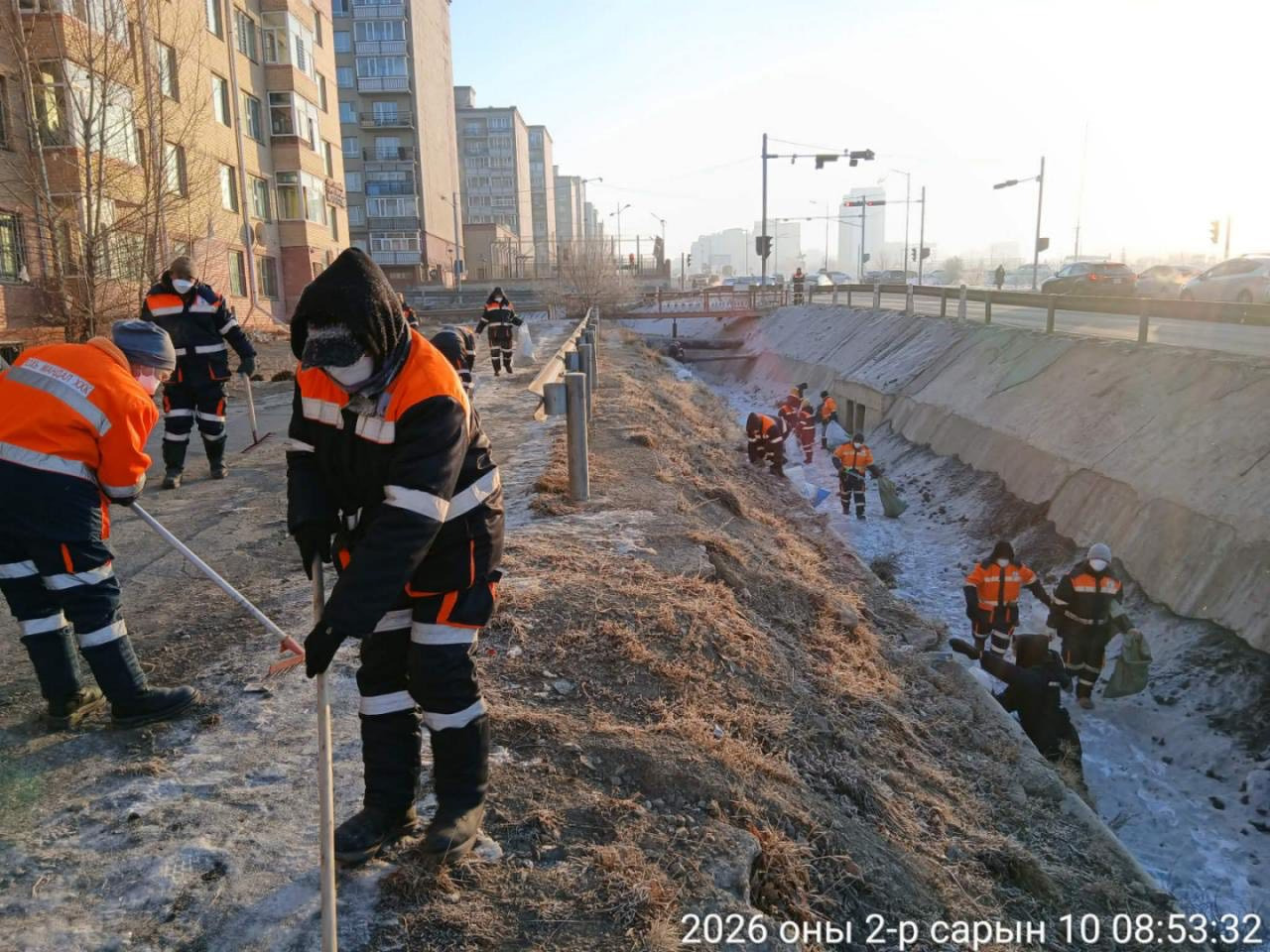Сар шинийн баярыг угтан бүх нийтийн их цэвэрлэгээг зохион байгуулж байна